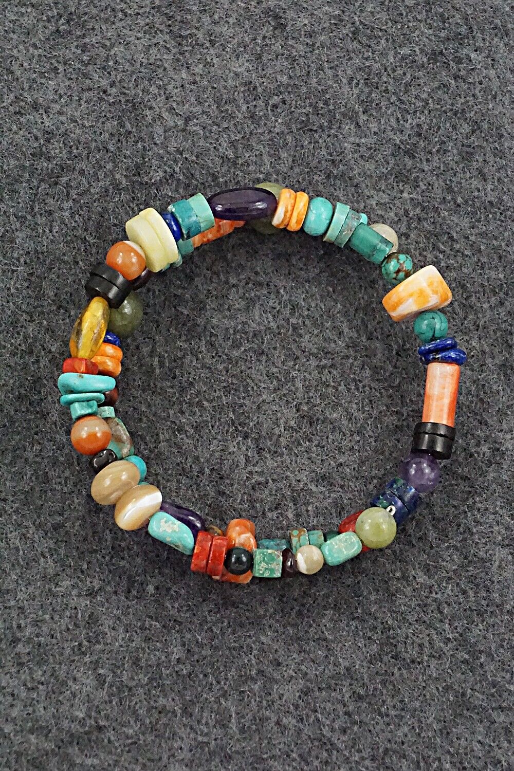 Multi-Stone Beaded Bracelet - Helen Tsosie