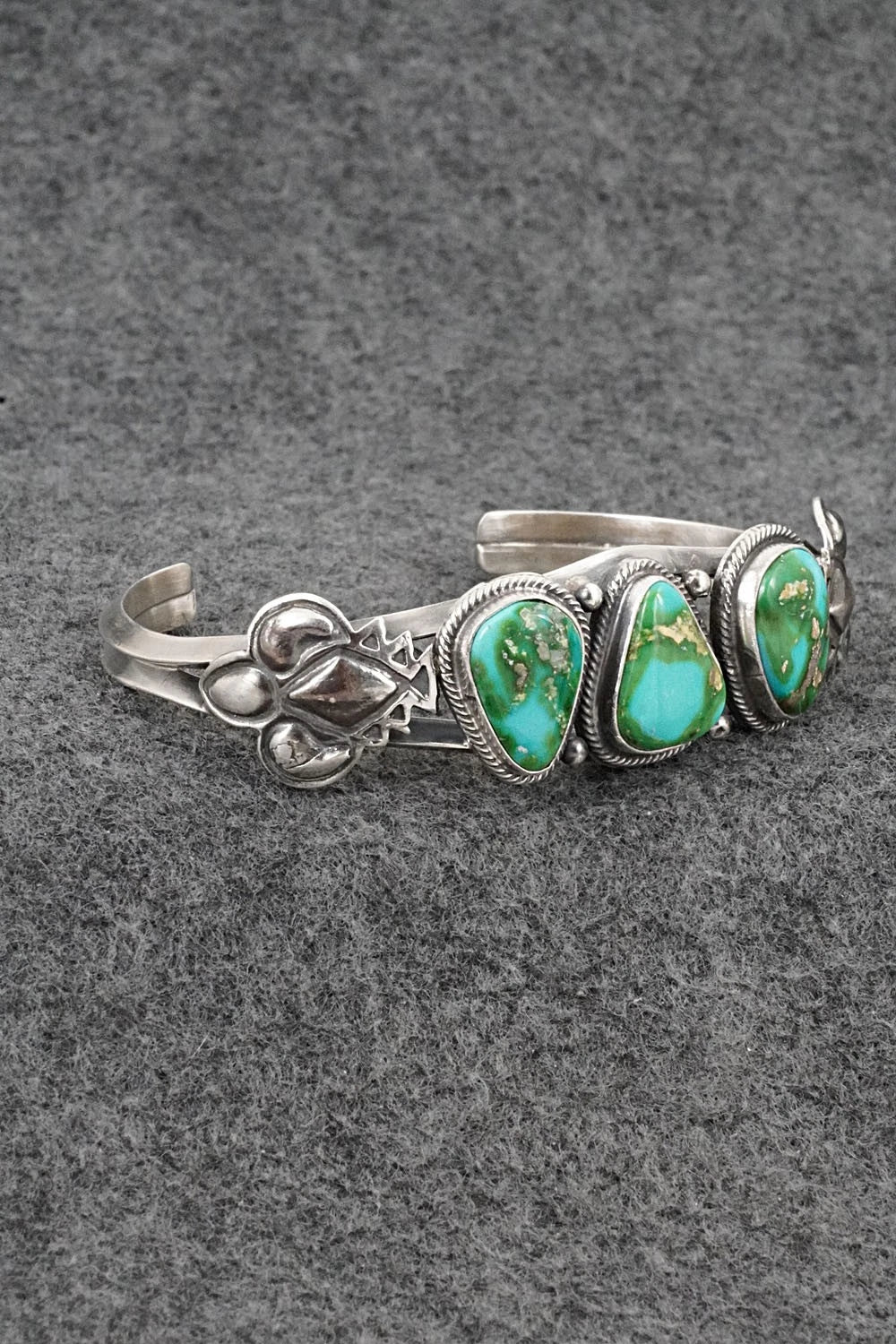 Turquoise & Sterling Silver Bracelet - Sharon McCarthy