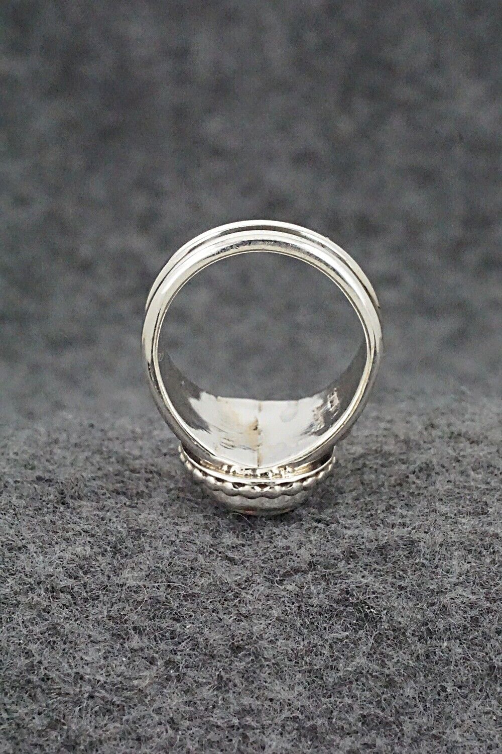 Opalite & Sterling Silver Ring - Thomas Yazzie - Size 7