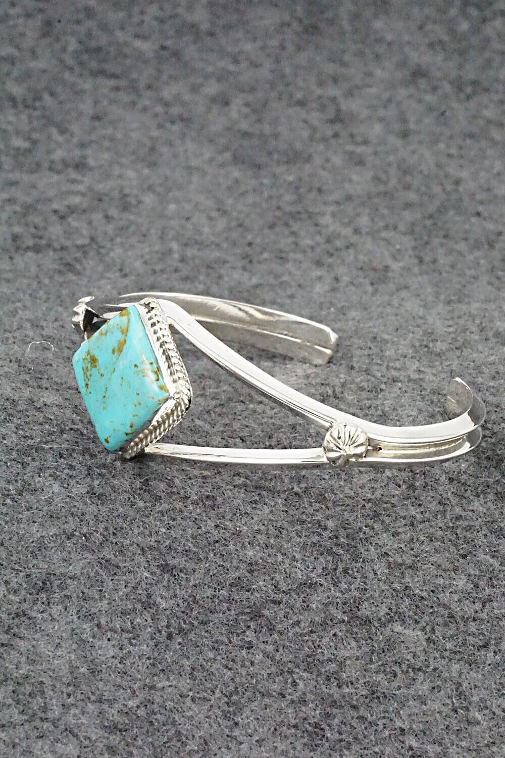 Turquoise & Sterling Silver Bracelet - Charlene Yazzie