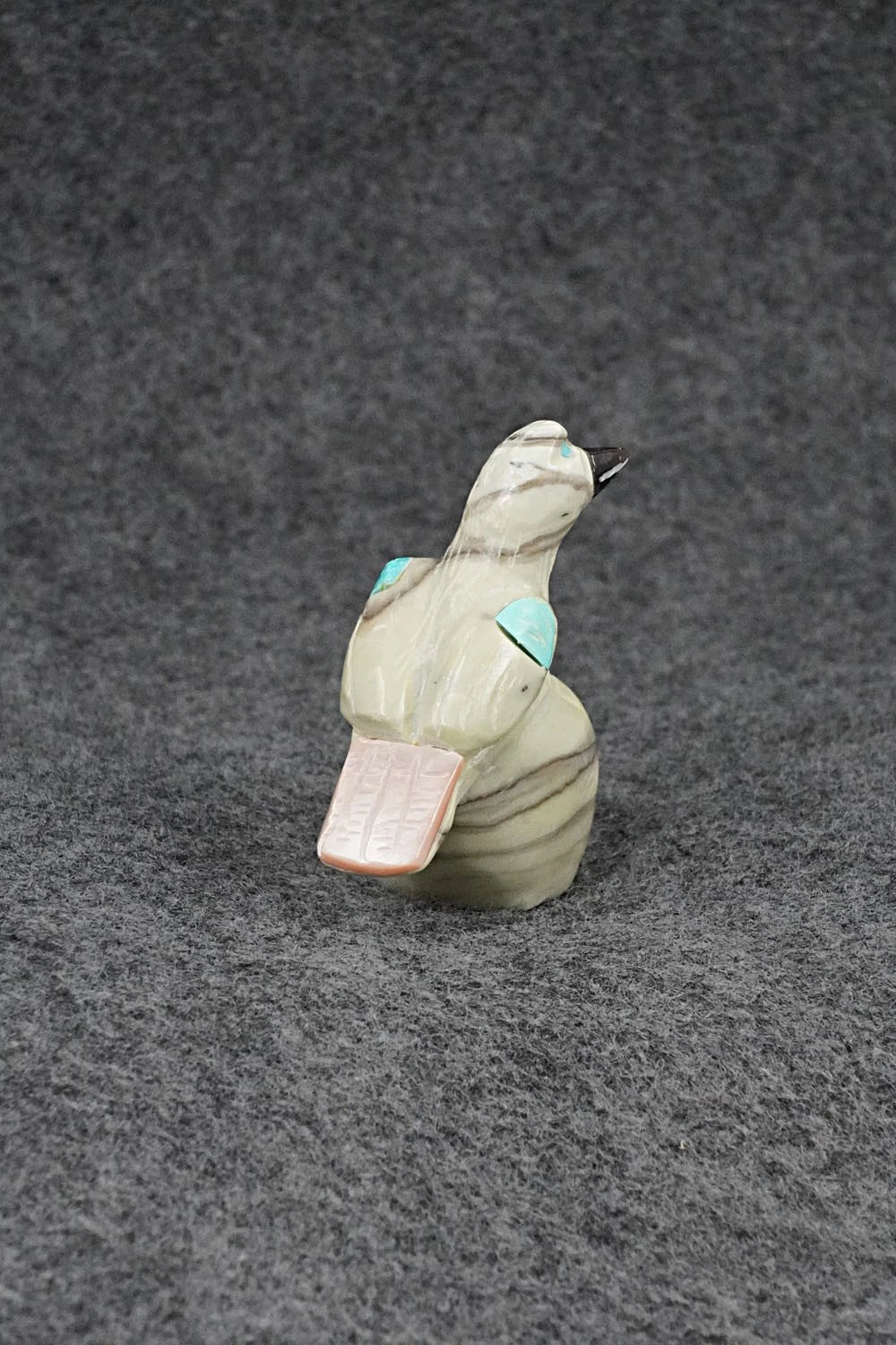 Bird Zuni Fetish Carving - Freddie Leekya