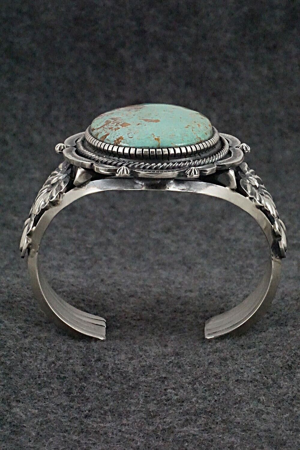 Turquoise & Sterling Silver Bracelet - Hank Vandever