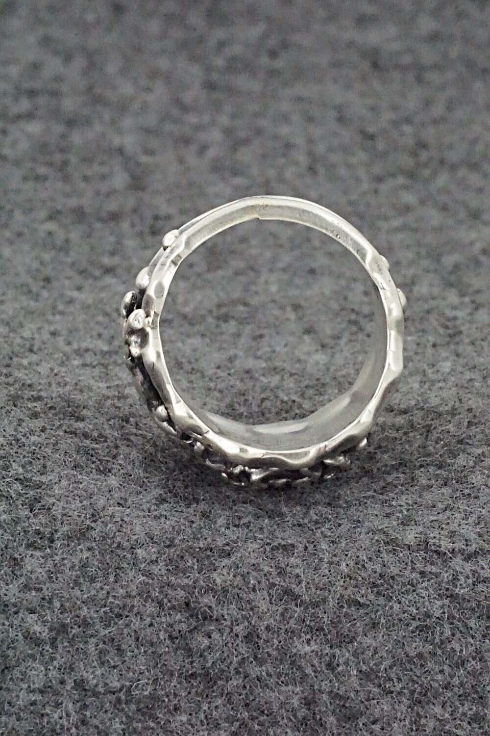 Sterling Silver Ring - Genevieve Francisco - Size 9.5