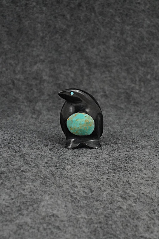 Penguin Zuni Fetish Carving - Calvert Bowanie