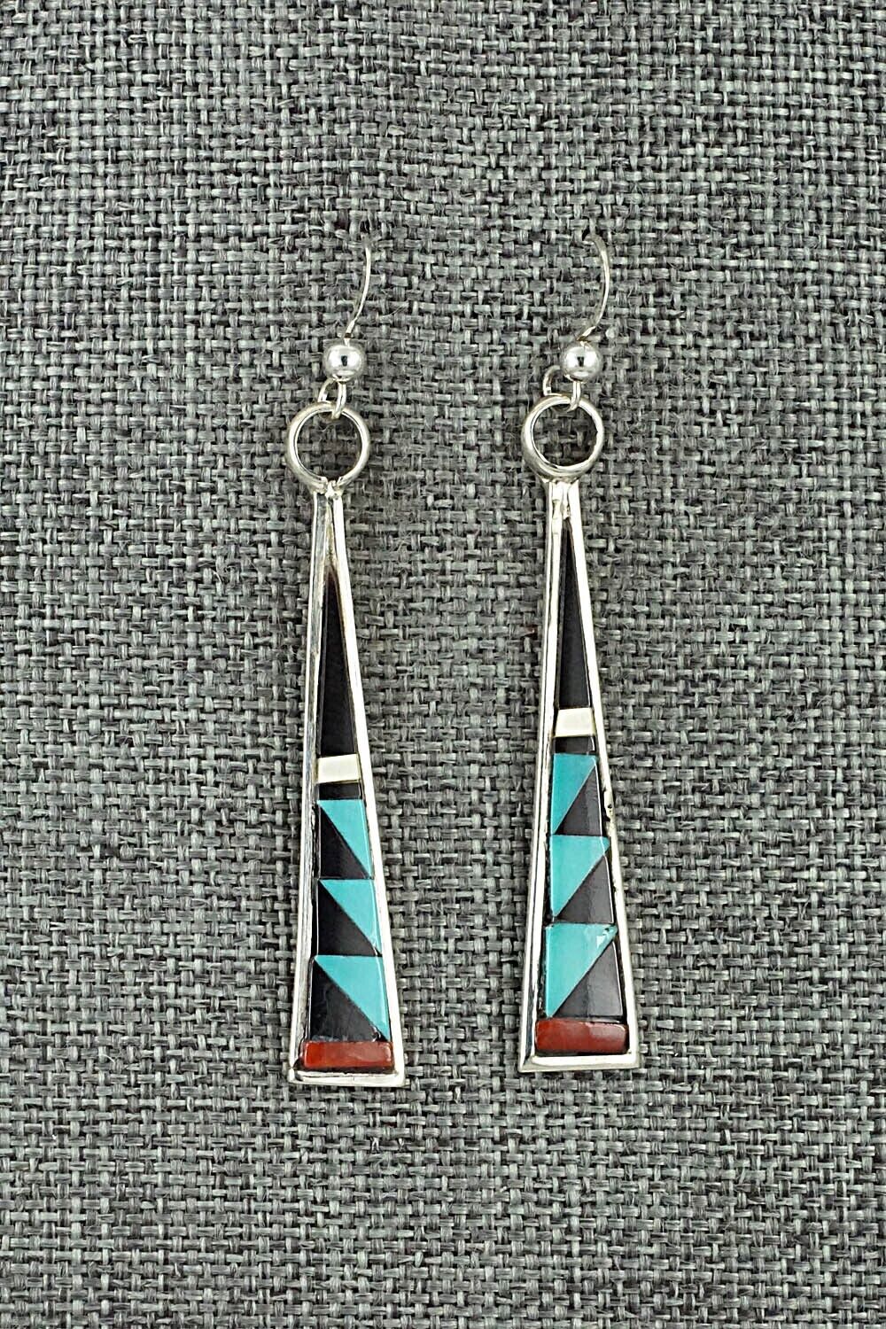 Multi-Stone & Sterling Silver Earrings - Tammie Qualo