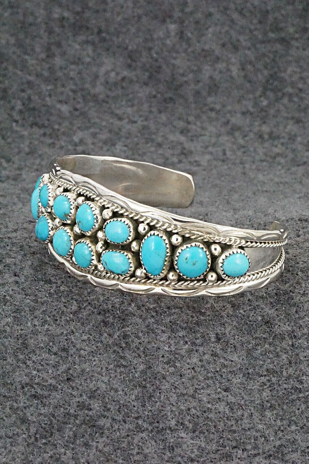 Turquoise & Sterling Silver Bracelet - Anita Whitegoat