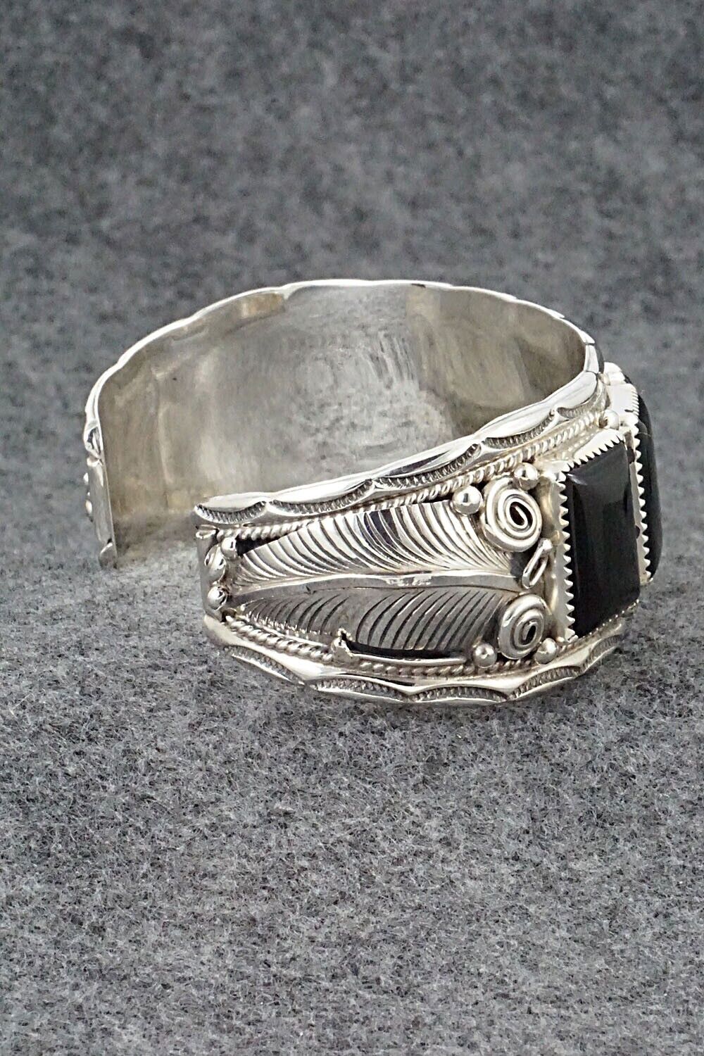 Onyx & Sterling Silver Bracelet - Darrell Morgan