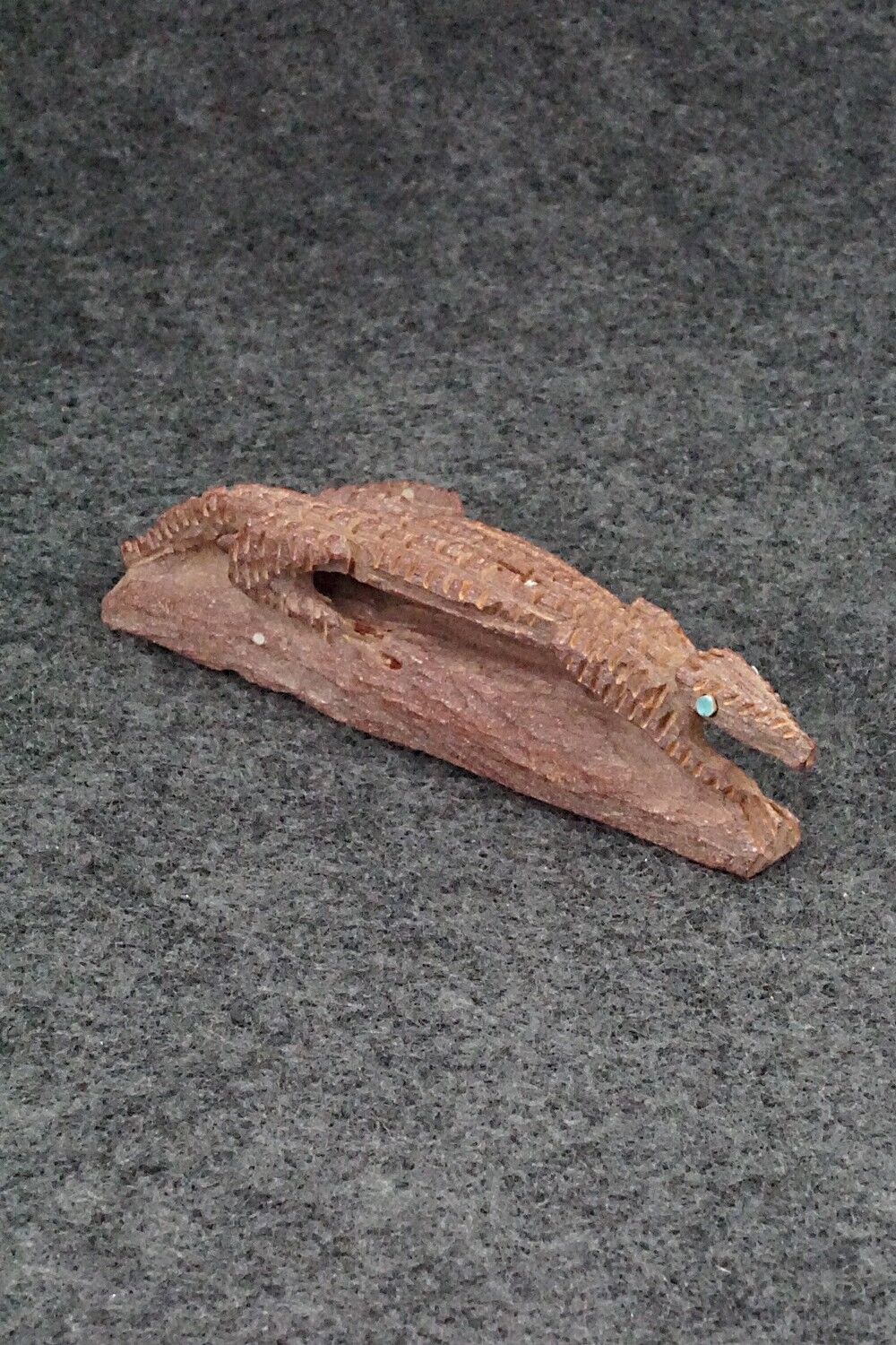 Lizard Zuni Fetish Carving - Jensen Charlie