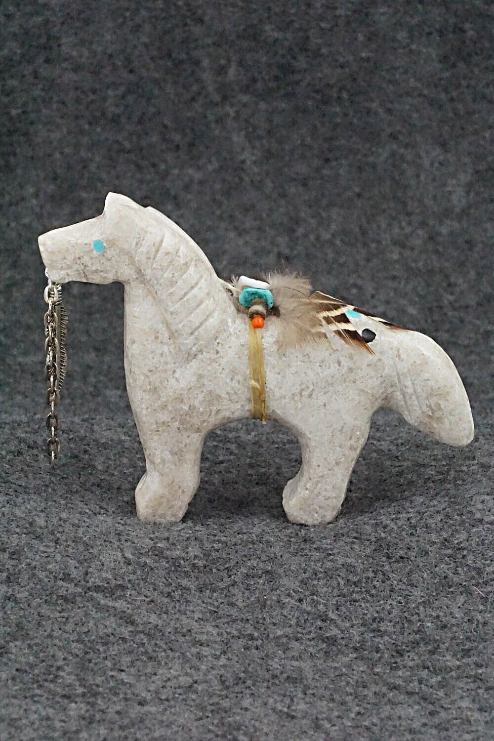 Horse Navajo Fetish Carving - Ben Livingston