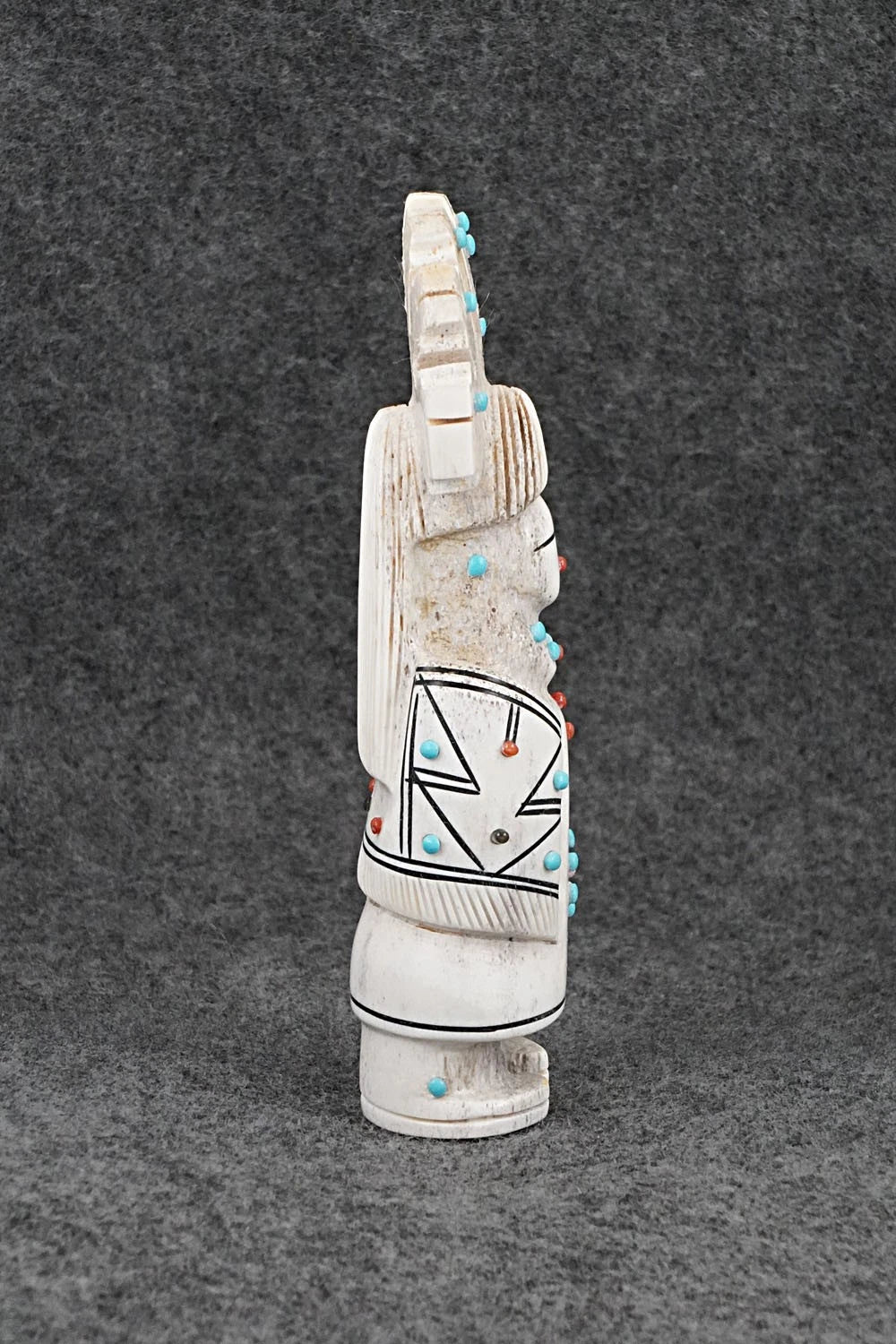Corn Maiden Zuni Fetish Carving - Claudia Peina