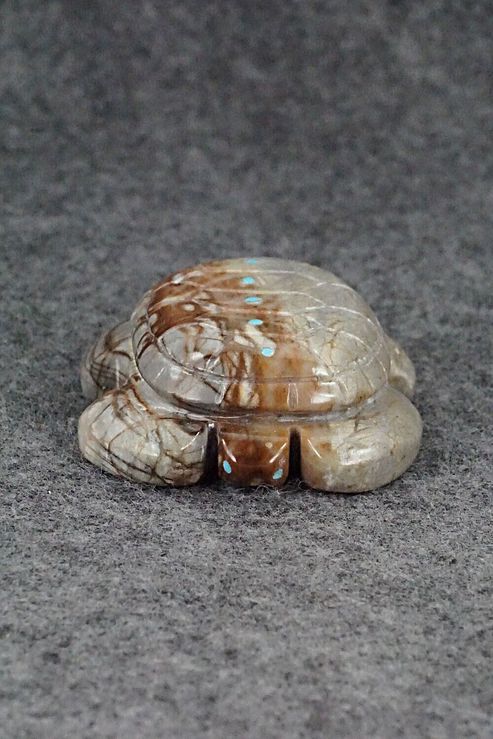 Turtle Zuni Fetish Carving - Danny Lonjose