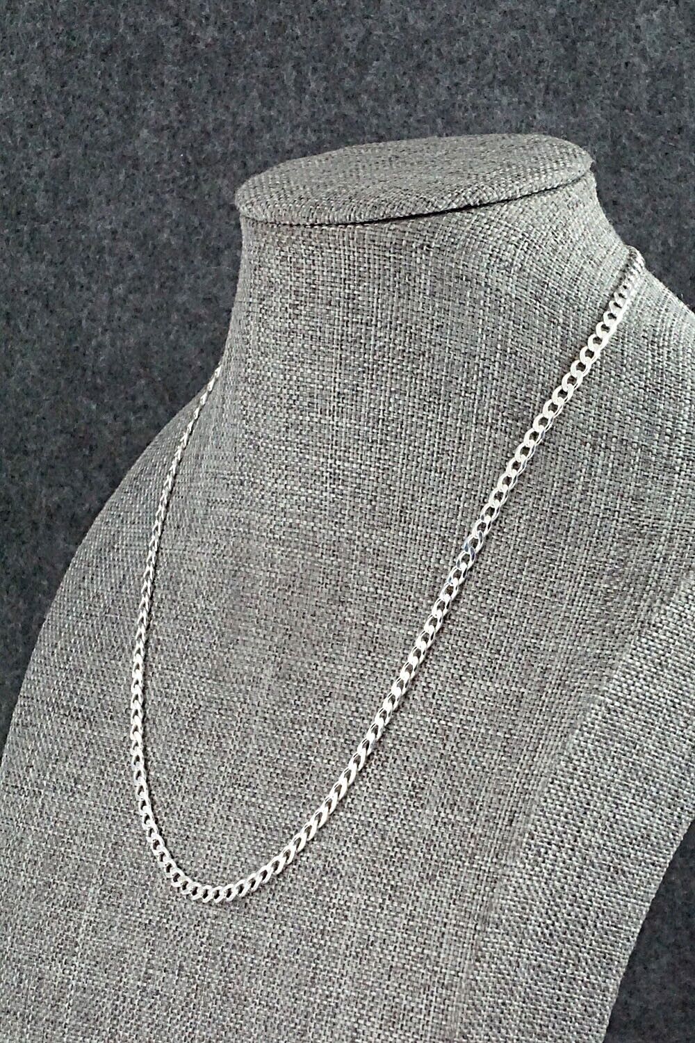 Sterling Silver Chain Necklace - Sterling Silver 16"