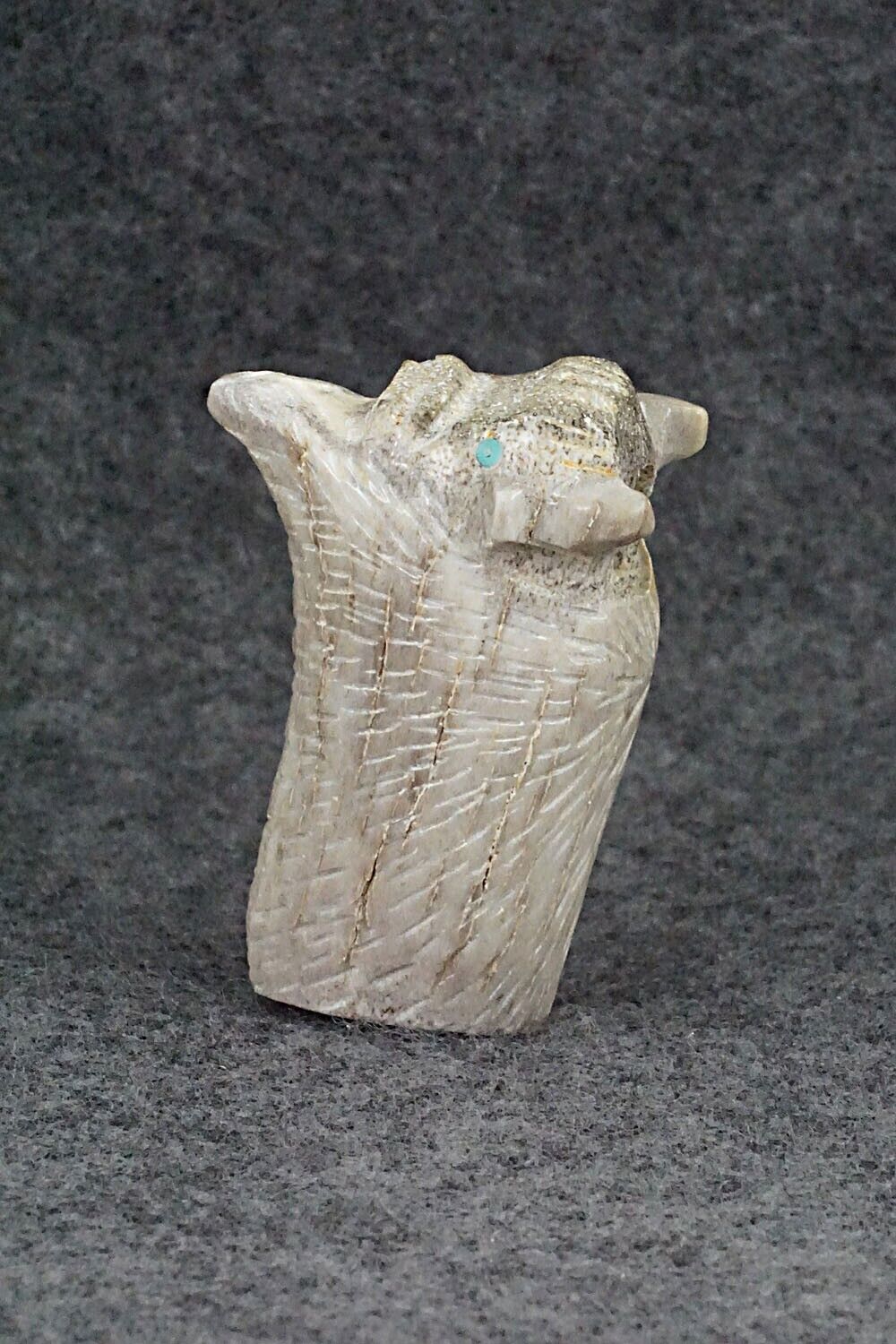 Buffalo Zuni Fetish Carving - Allison White