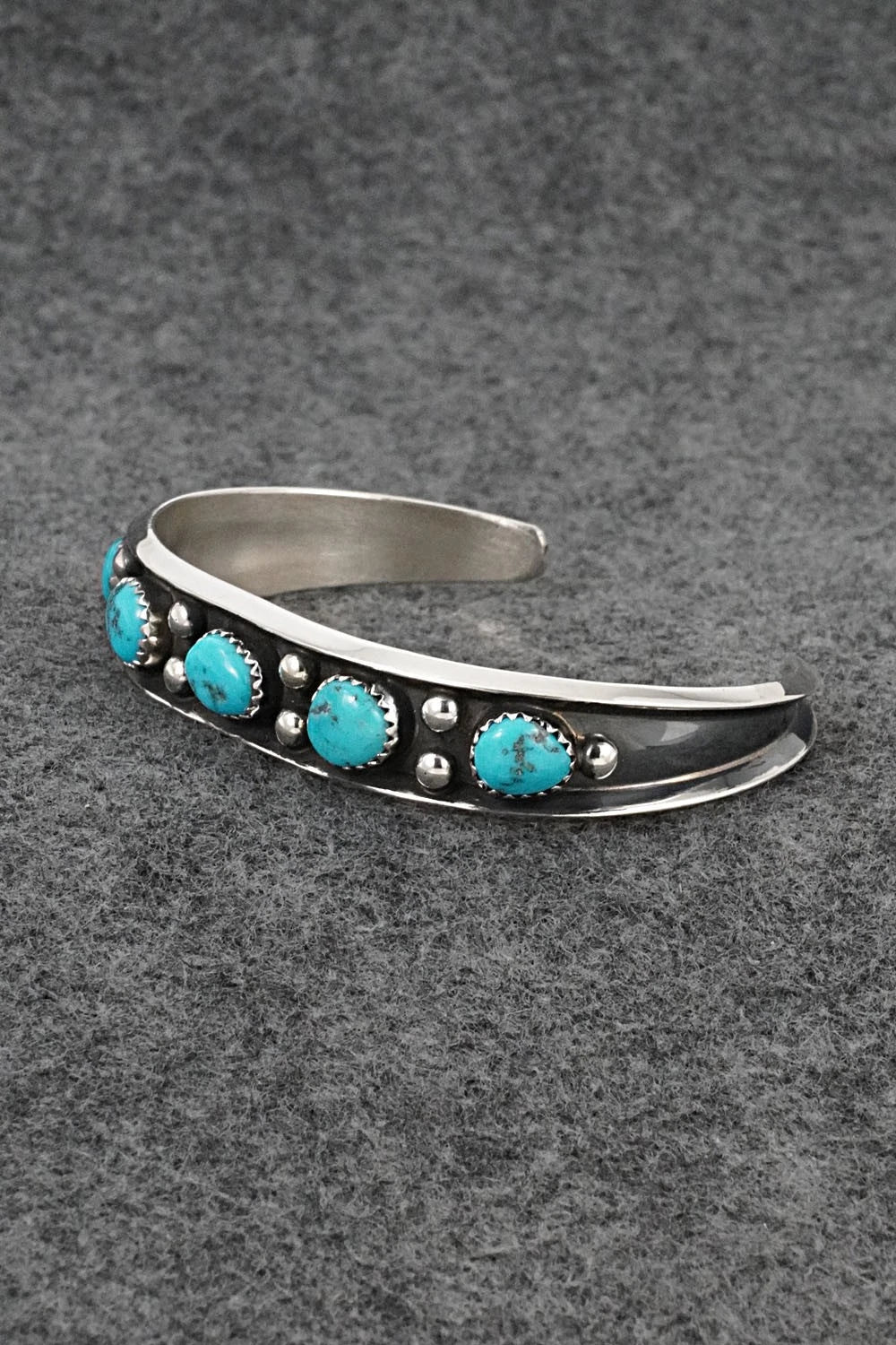 Turquoise & Sterling Silver Bracelet - Paul Largo