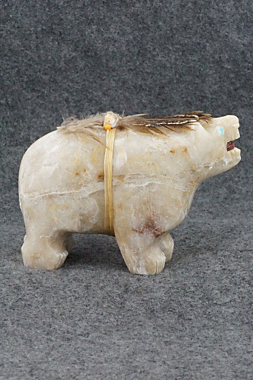 Bear Navajo Fetish Carving - Ben Livingston