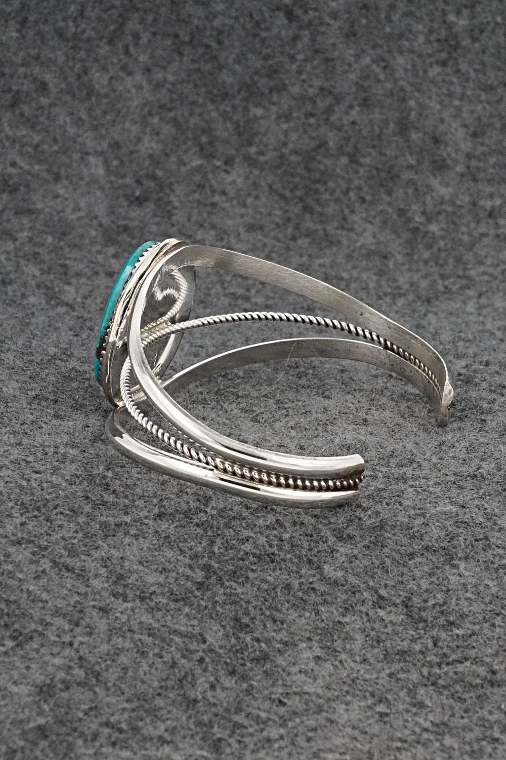 Turquoise & Sterling Silver Bracelet - Ernest Hawthorne