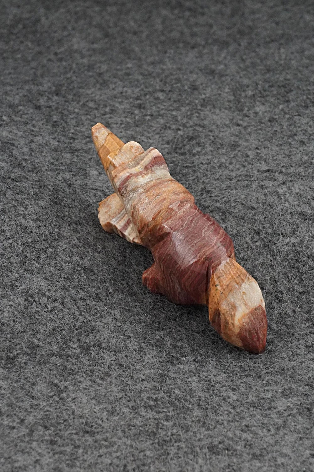 Wolf Zuni Fetish Carving - Tony Mackel