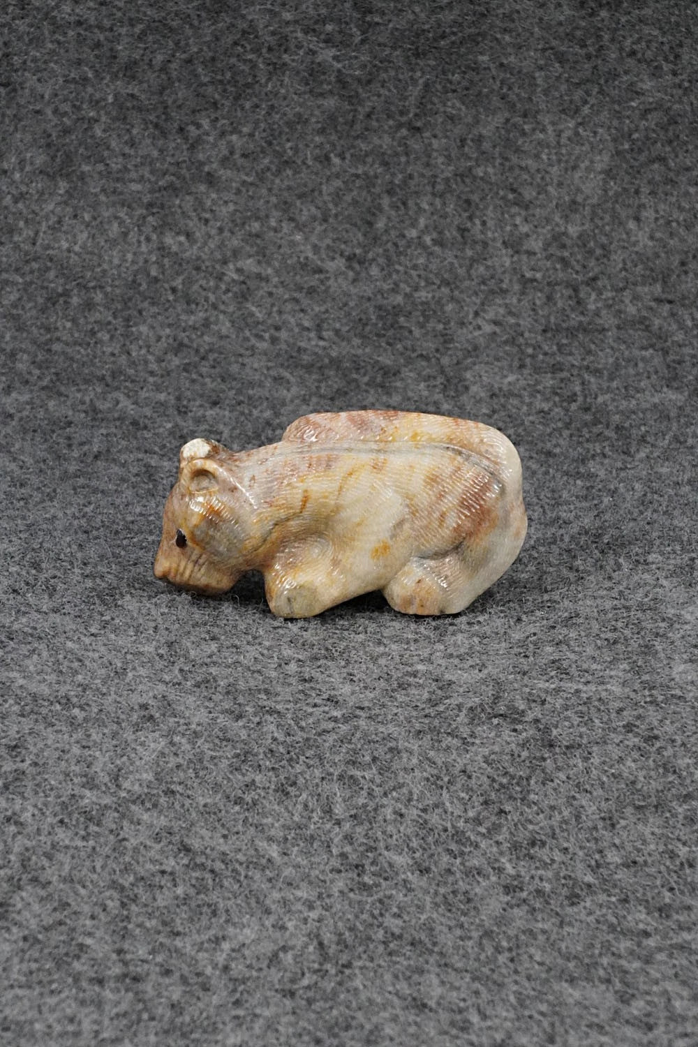 Mountain Lion Zuni Fetish Carving - Randy Lucio