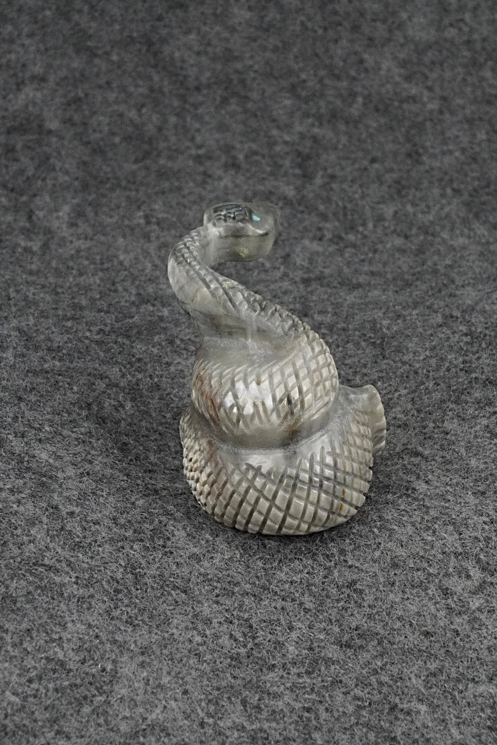 Rattlesnake Zuni Fetish Carving - Paulette & Farlan Quam