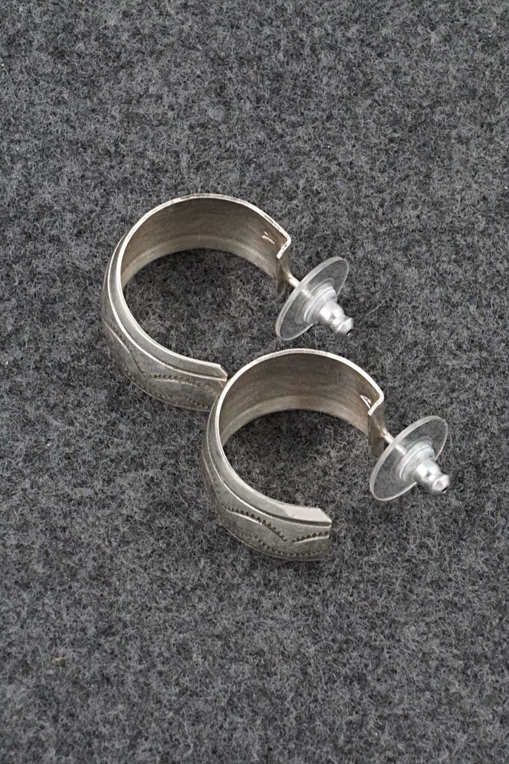 Sterling Silver Hoop Earrings - Nora Ashley