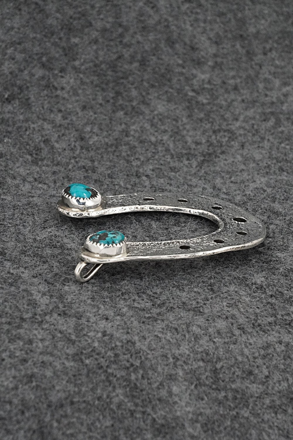 Turquoise & Sterling Silver Pendant - Darius Arviso
