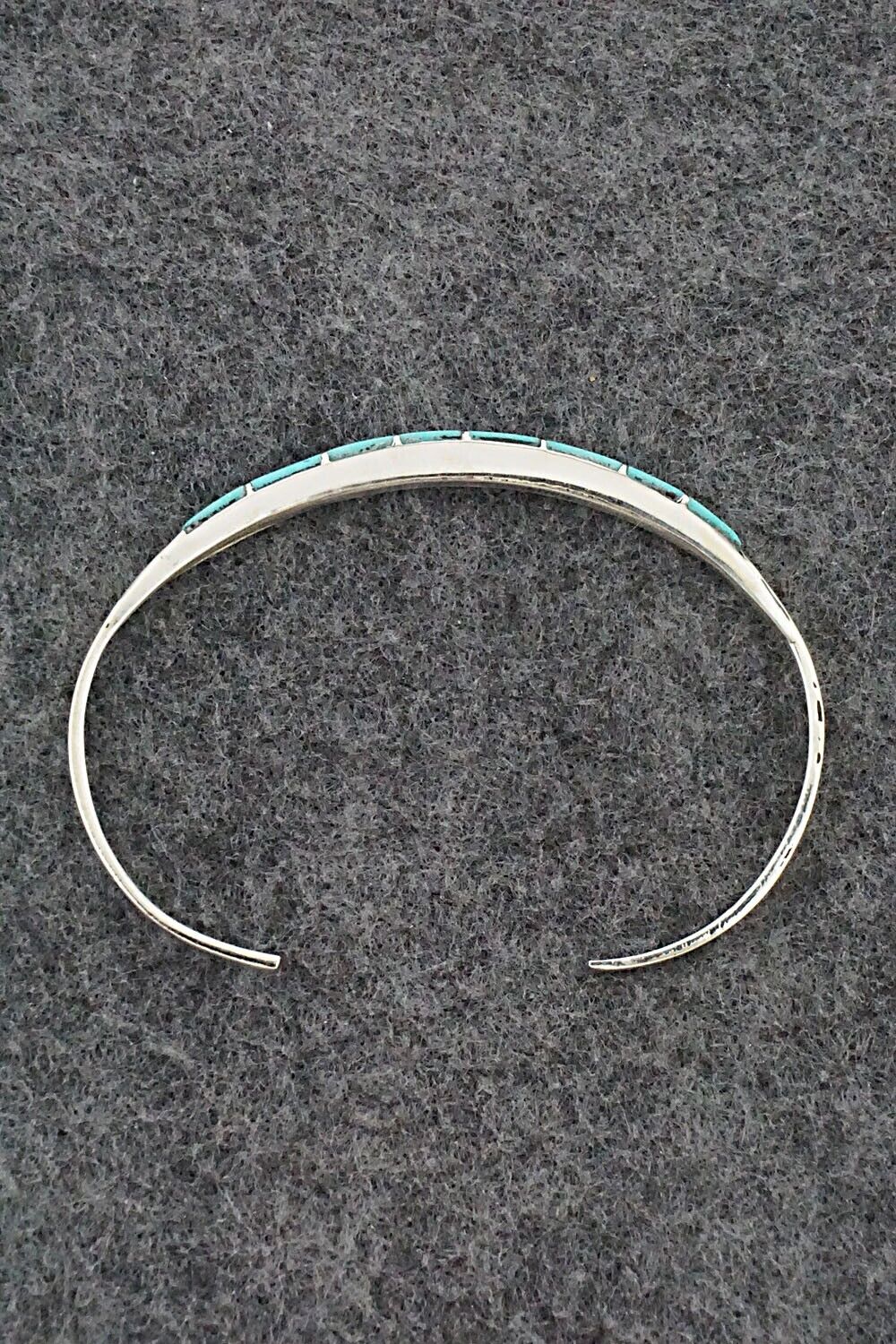 Turquoise & Sterling Silver Bracelet - Jeanette Chavez