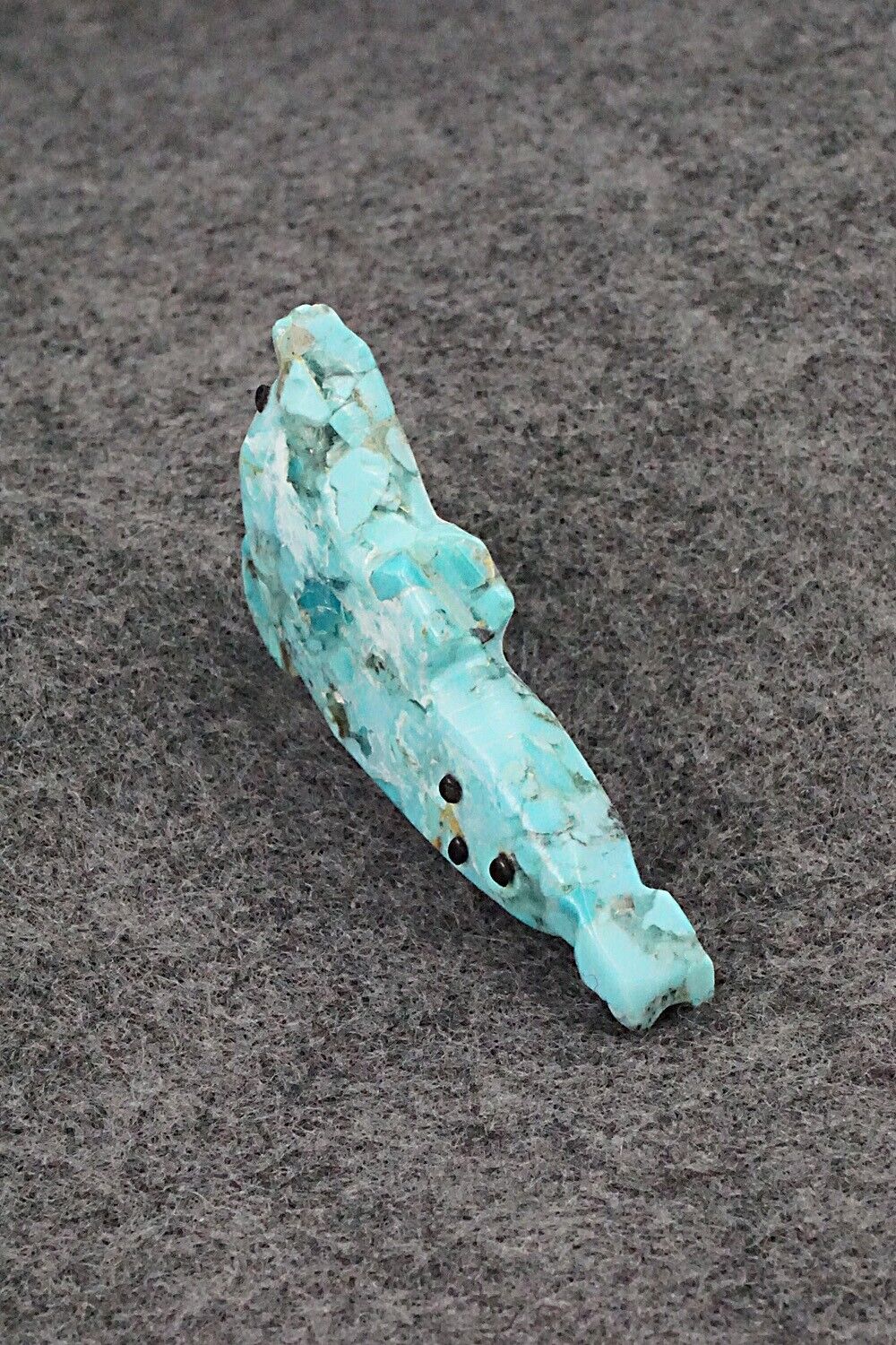 Dolphin Zuni Fetish Carving - Danette Laate