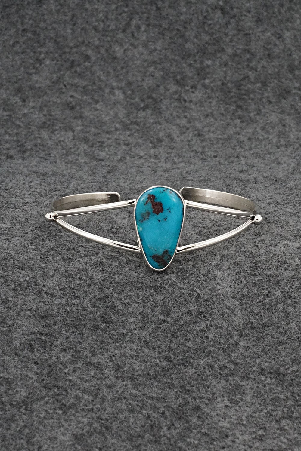 Turquoise & Sterling Silver Bracelet - Rena Begay