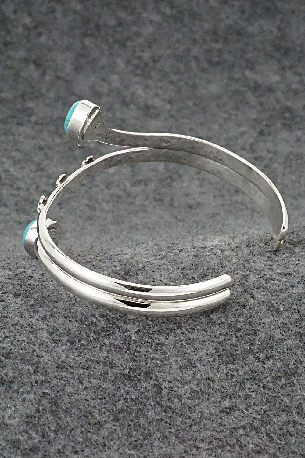 Turquoise & Sterling Silver Bracelet - Thomas Yazzie