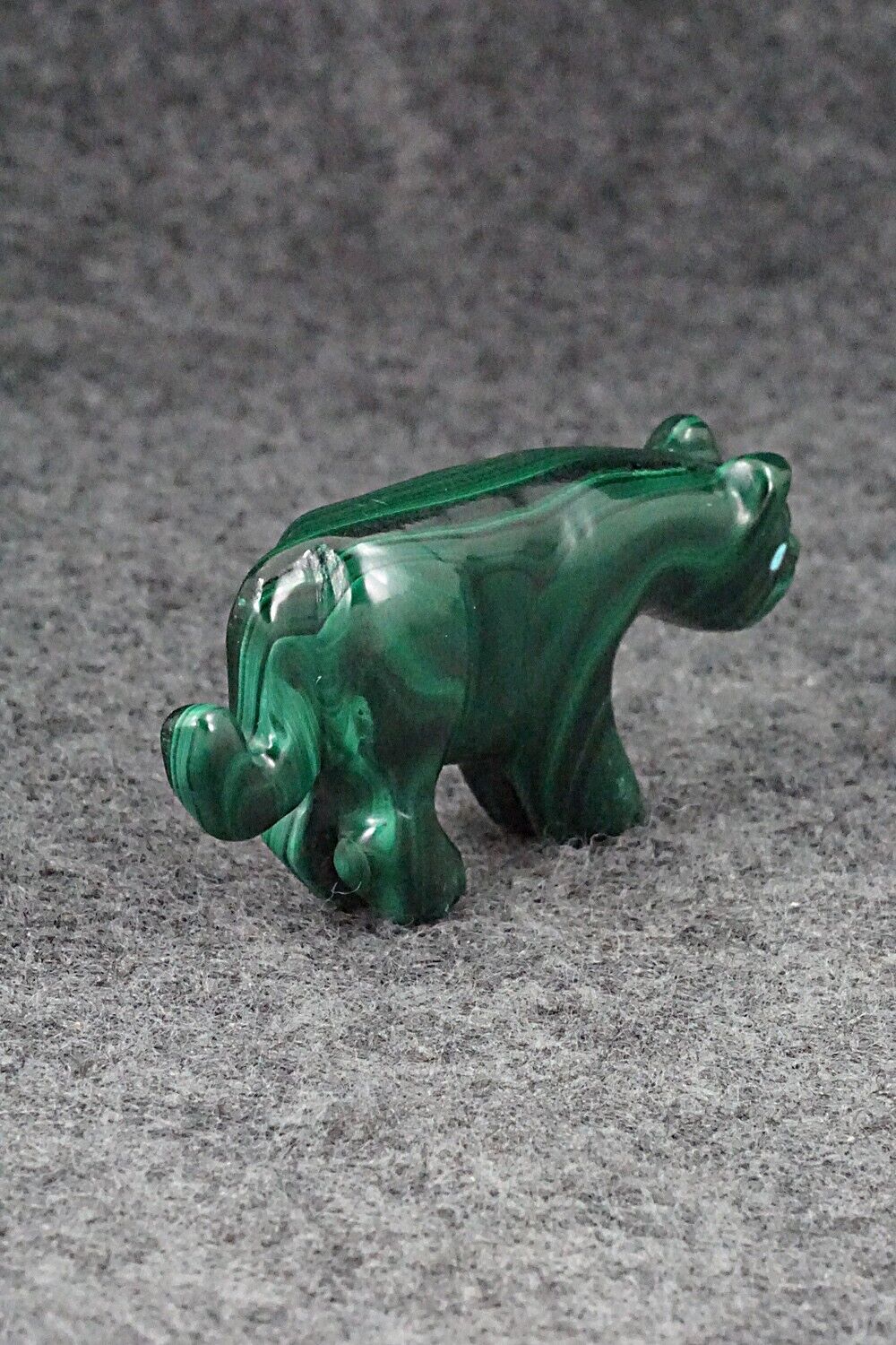 Mountain Lion Zuni Fetish Carving - Andres Quandelacy