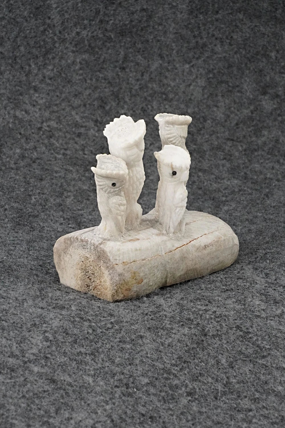 Owl Zuni Fetish Carving - Chris Peina