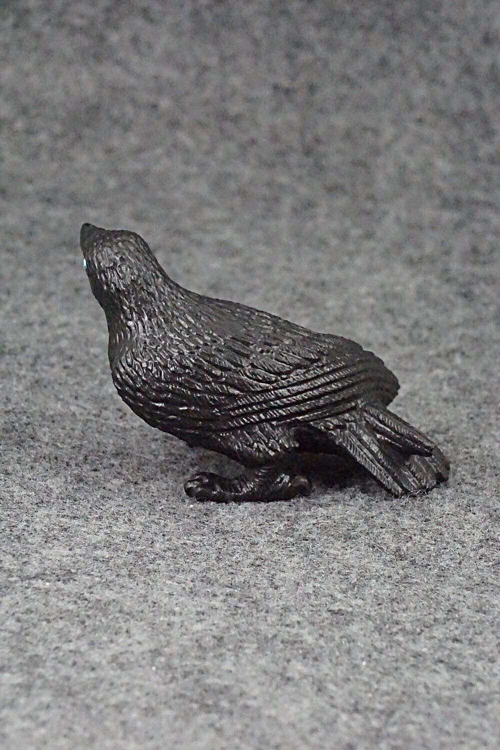 Crow Zuni Fetish Carving - Travis Lasiloo