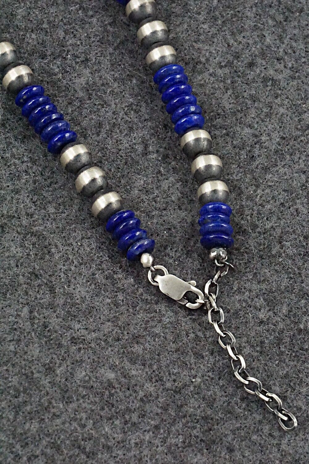 Lapis & Sterling Silver Necklace - Doreen Jake