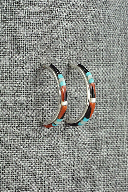 Multi-Stone & Sterling Silver Earrings - Jeannette Chavez