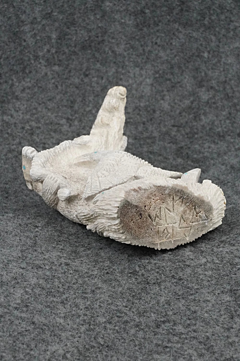 Bears and Eagle Zuni Fetish Carving - Destry Siutza
