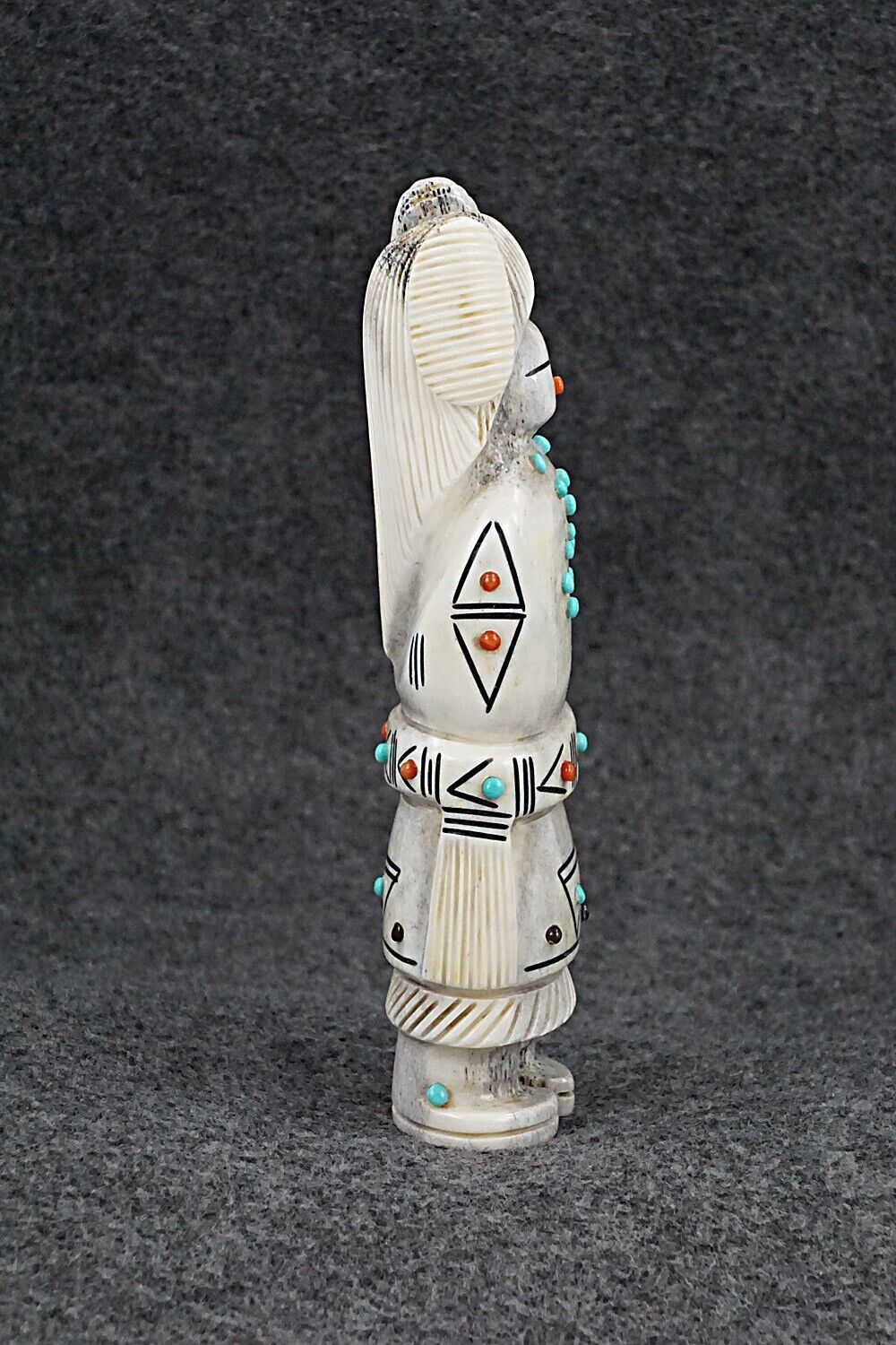 Corn Maiden Zuni Fetish Carving - Claudia Peina