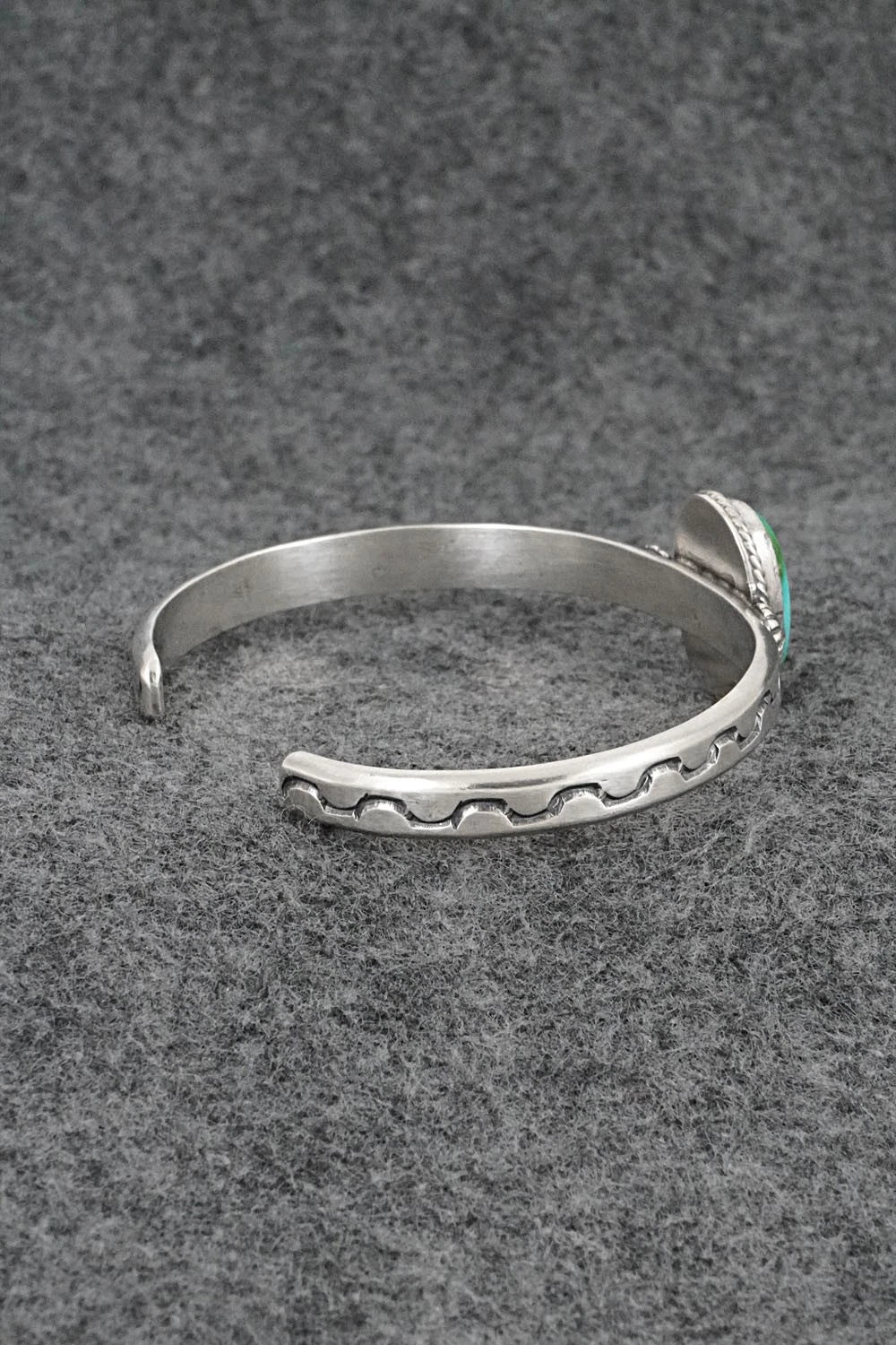 Turquoise & Sterling Silver Bracelet - Samuel Yellowhair