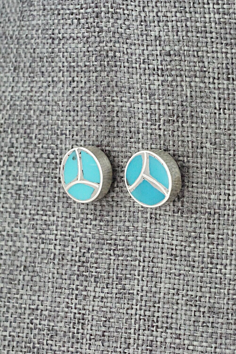 Turquoise & Sterling Silver Earrings - Lynelle Johnson