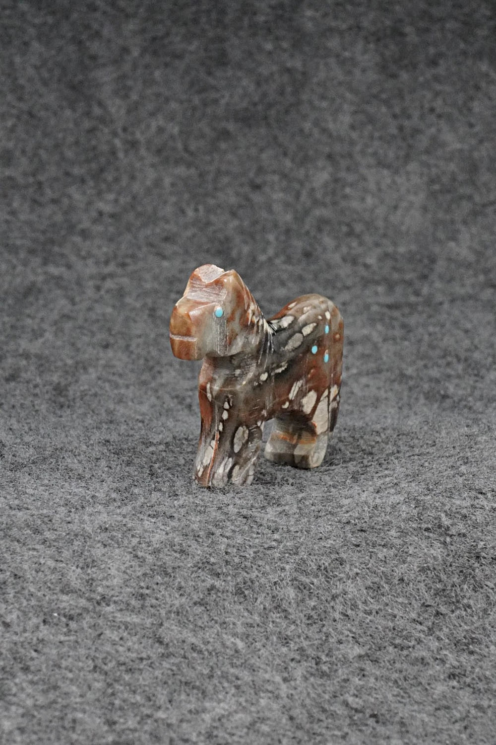 Horse Zuni Fetish Carving - Todd Etsate