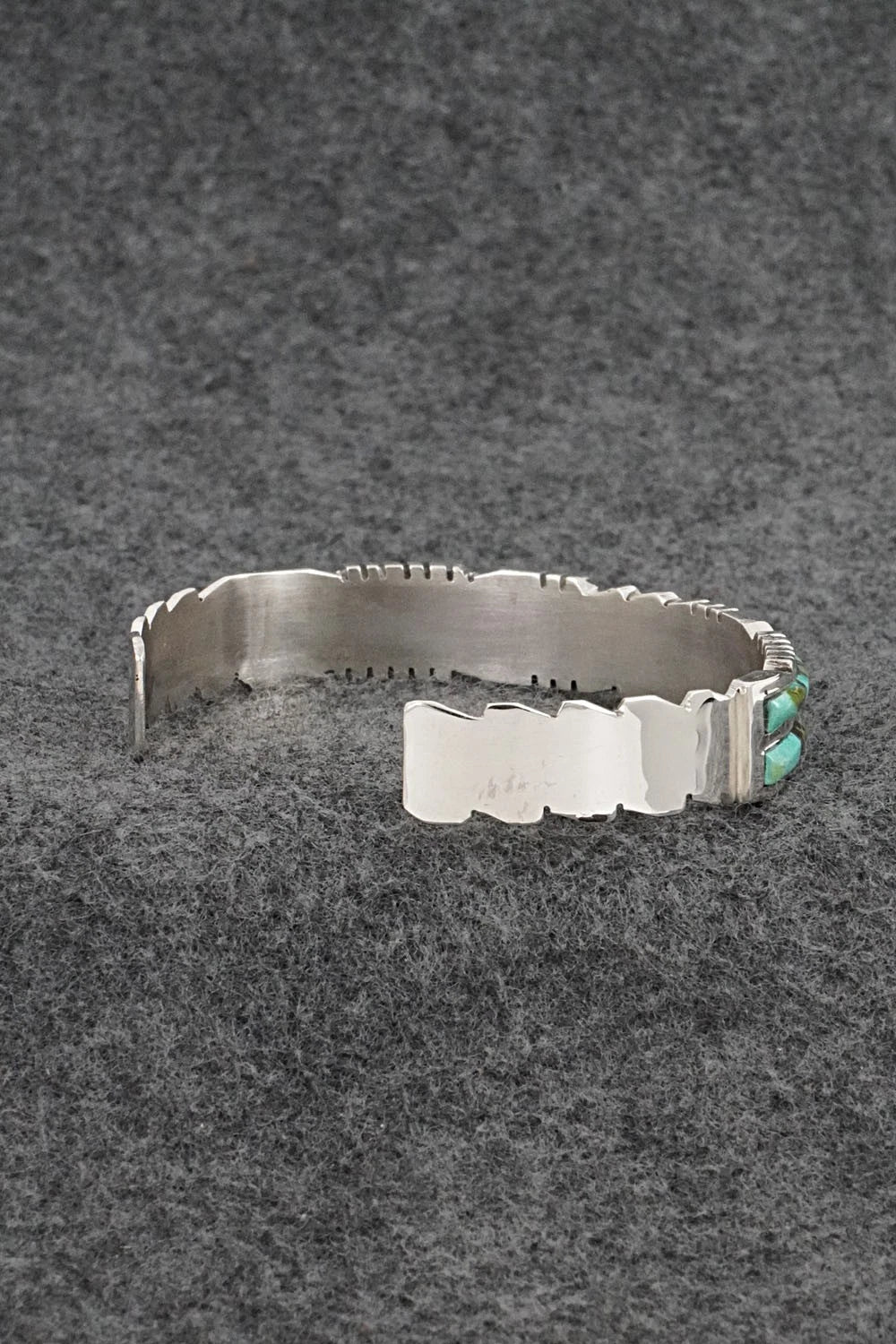 Turquoise & Sterling Silver Bracelet - Sheldon Lalio