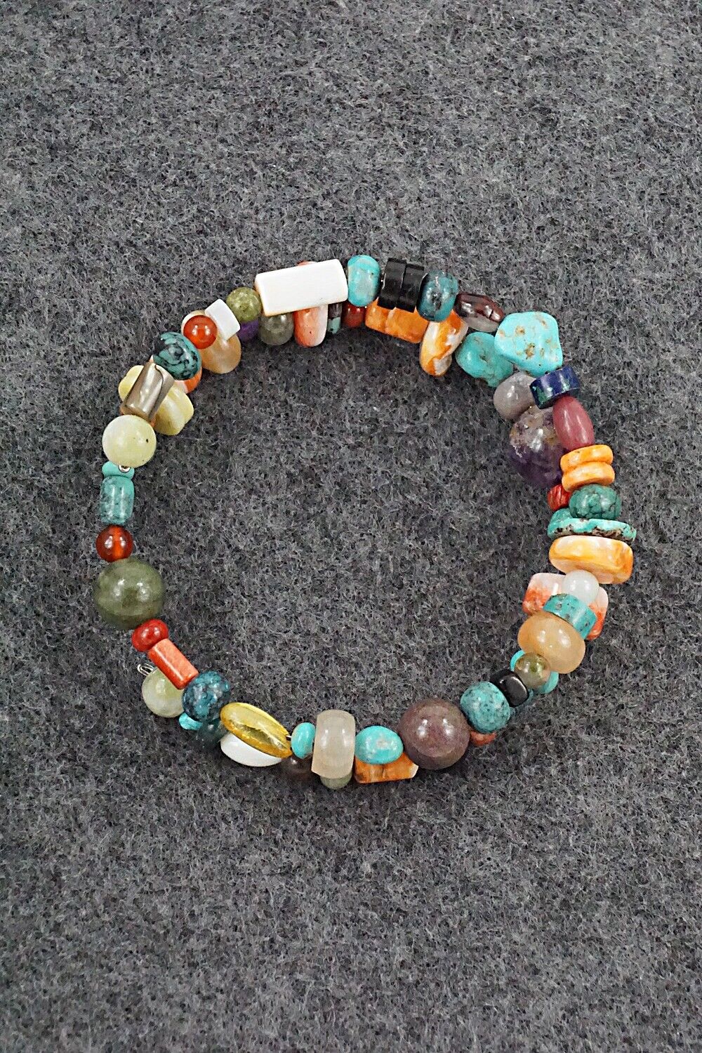 Multi-Stone Beaded Bracelet - Helen Tsosie