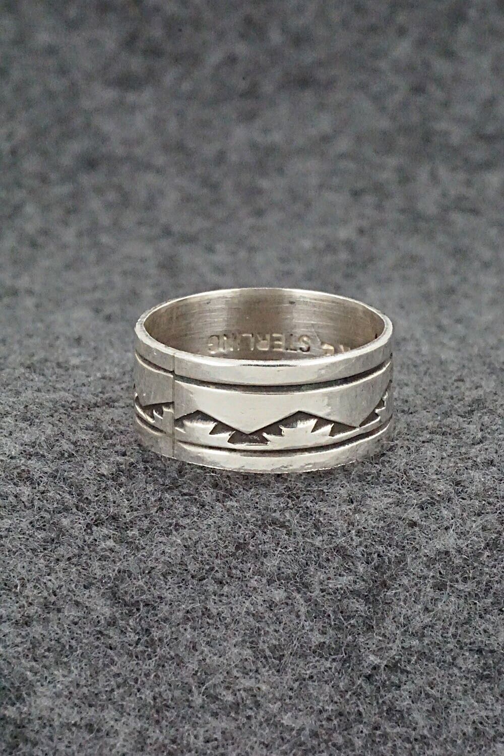 Sterling Silver Ring - Rick Enriquez - Size 11.75