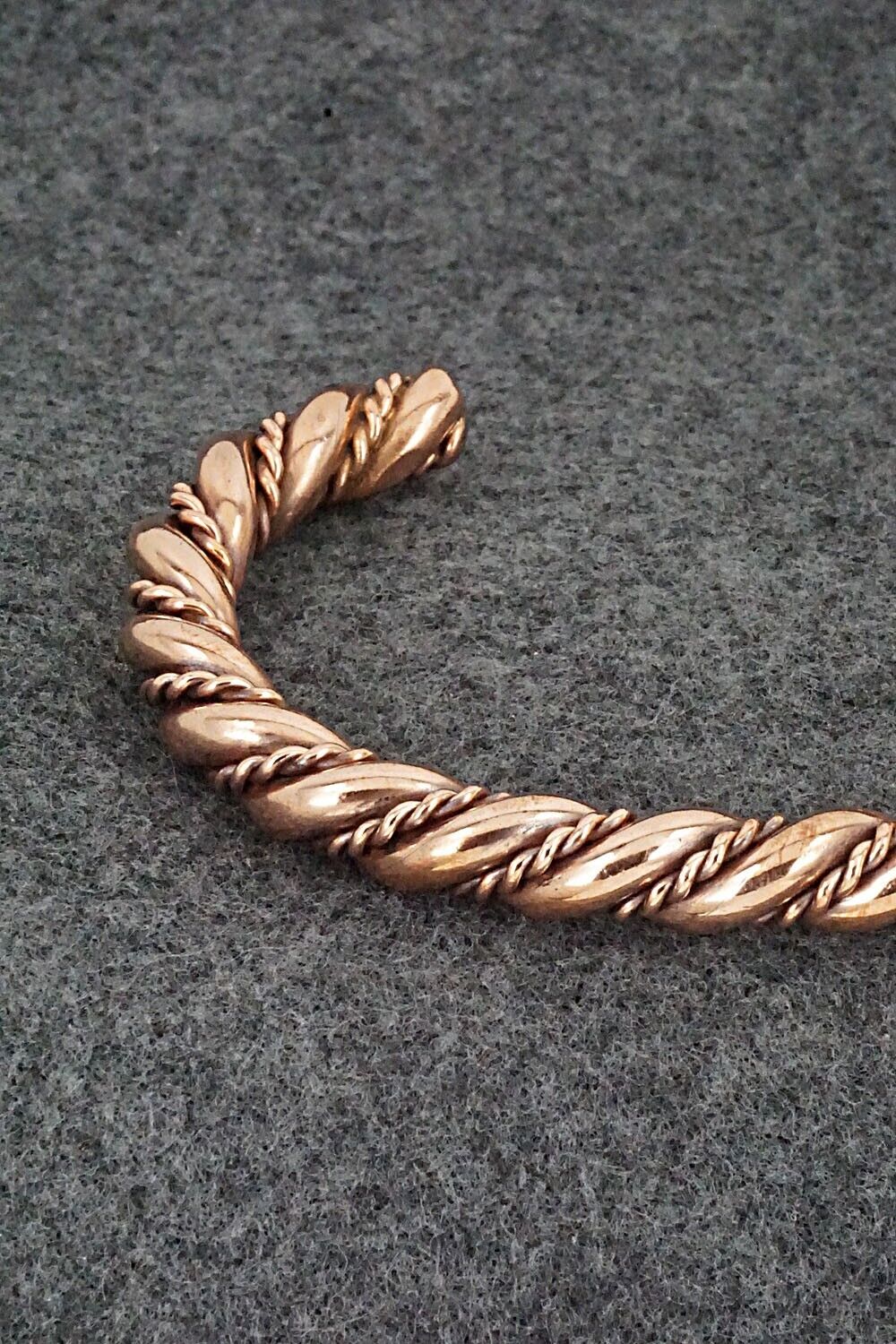 Copper Bracelet - Elaine Tahe