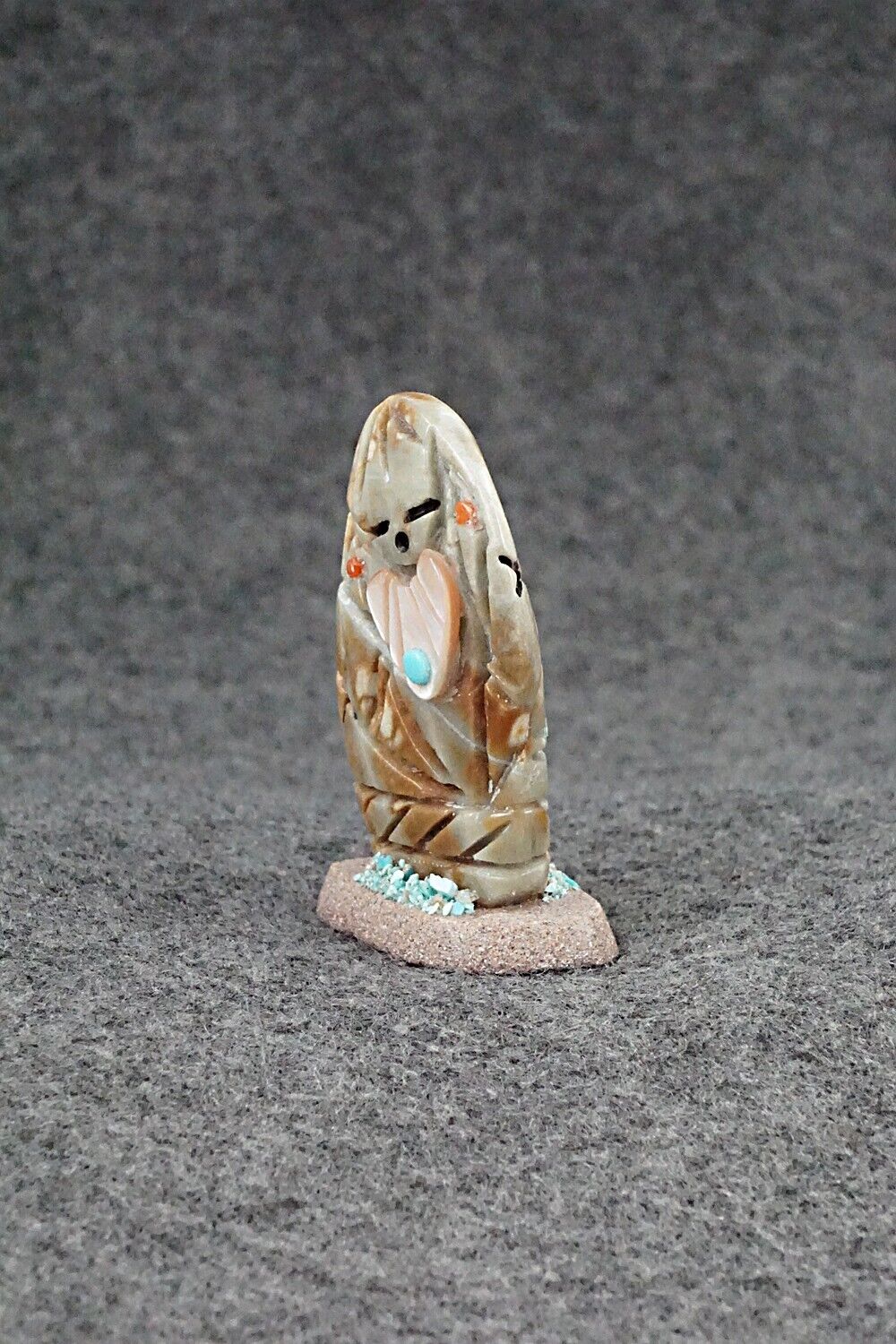 Corn Maiden Zuni Fetish Carving - Vickie Quandelacy