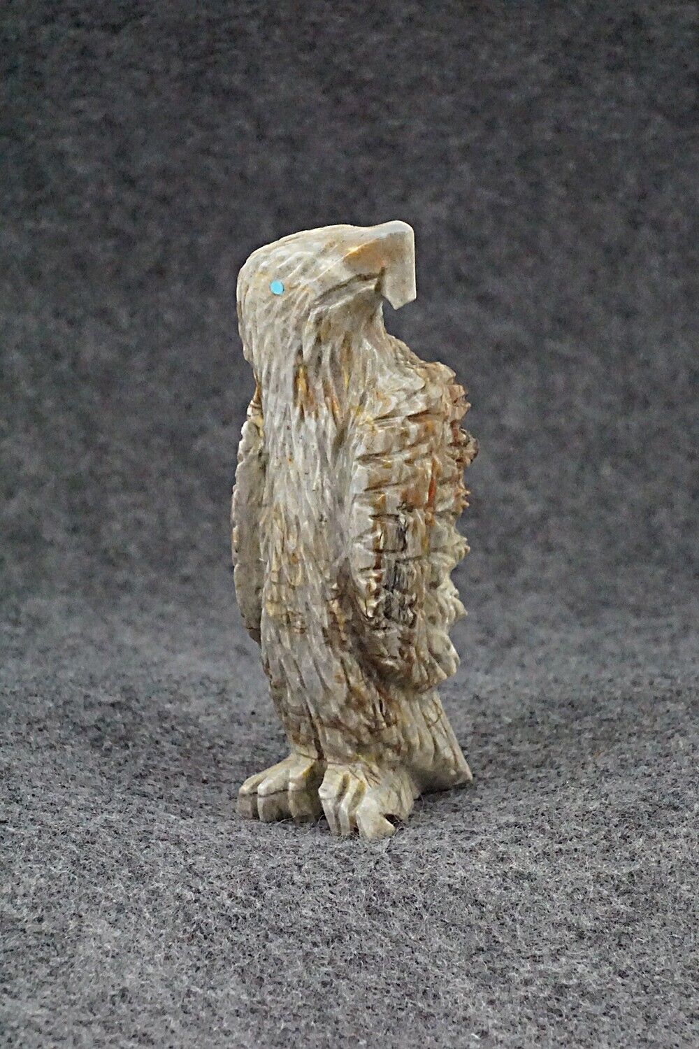 Eagle Zuni Fetish Carving - Tony Mackel