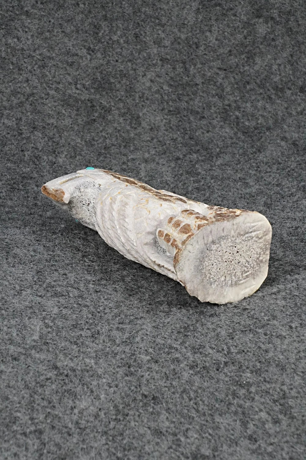 Eagle Zuni Fetish Carving - Garrick Weeka
