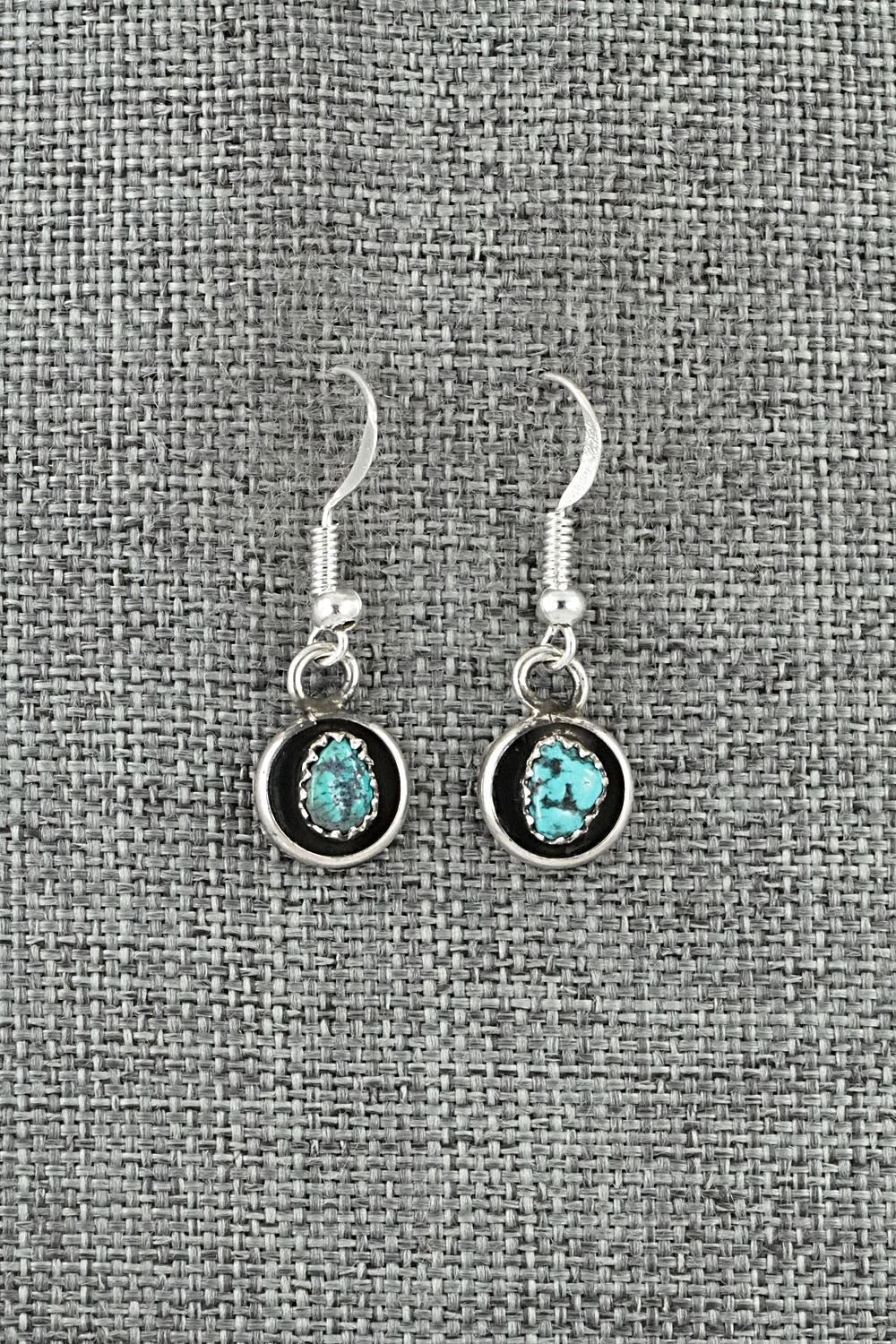 Turquoise & Sterling Silver Squash Blossom Set - Phil Garcia
