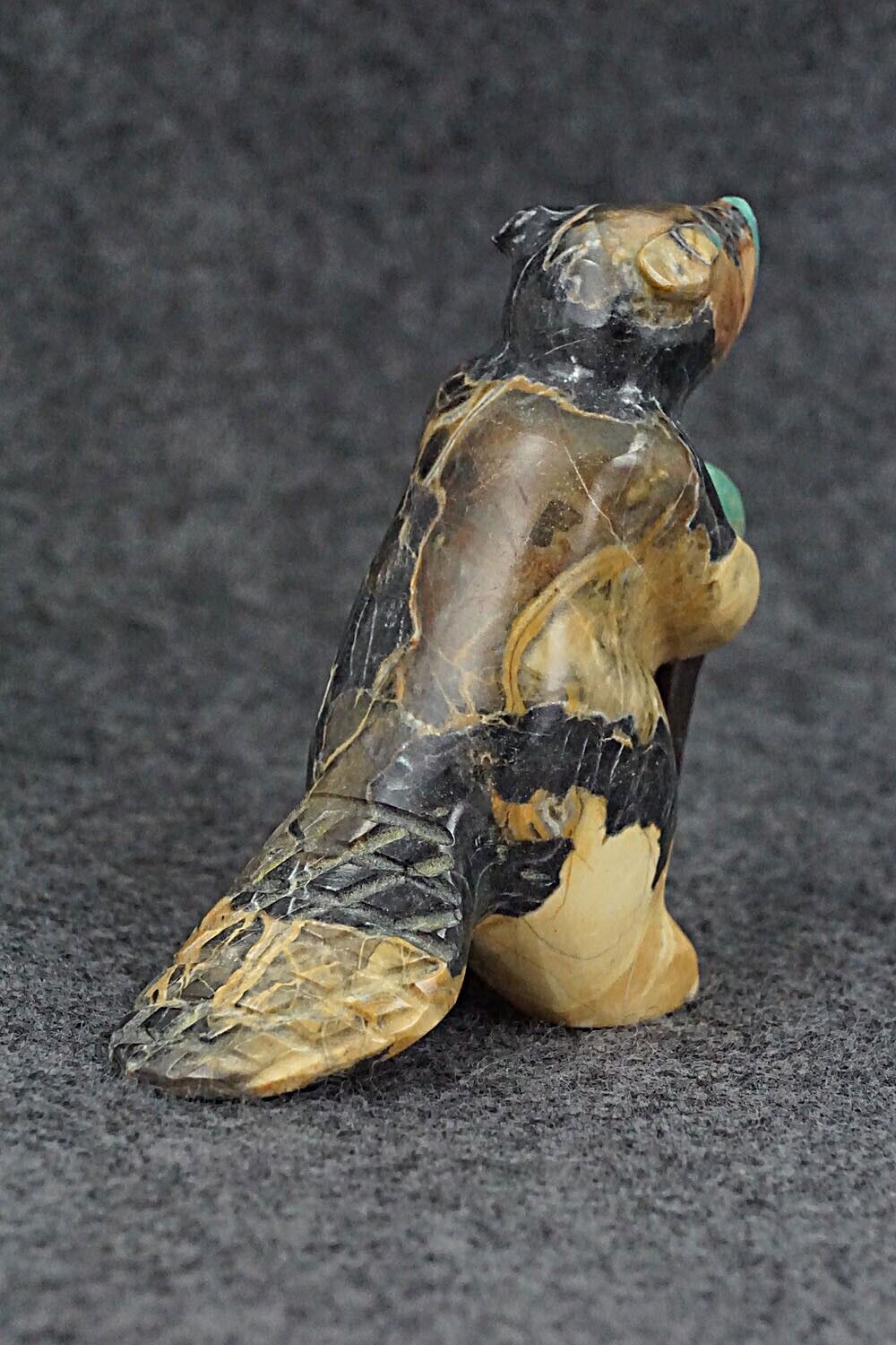 Beaver Zuni Fetish Carving - Enrike Leekya