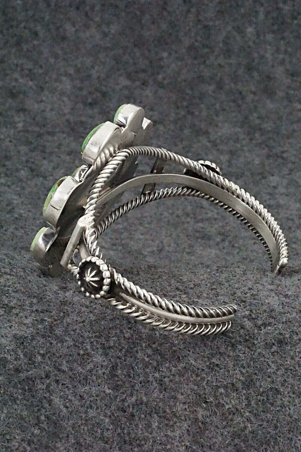 Turquoise & Sterling Silver Bracelet - Harry B. Yazzie