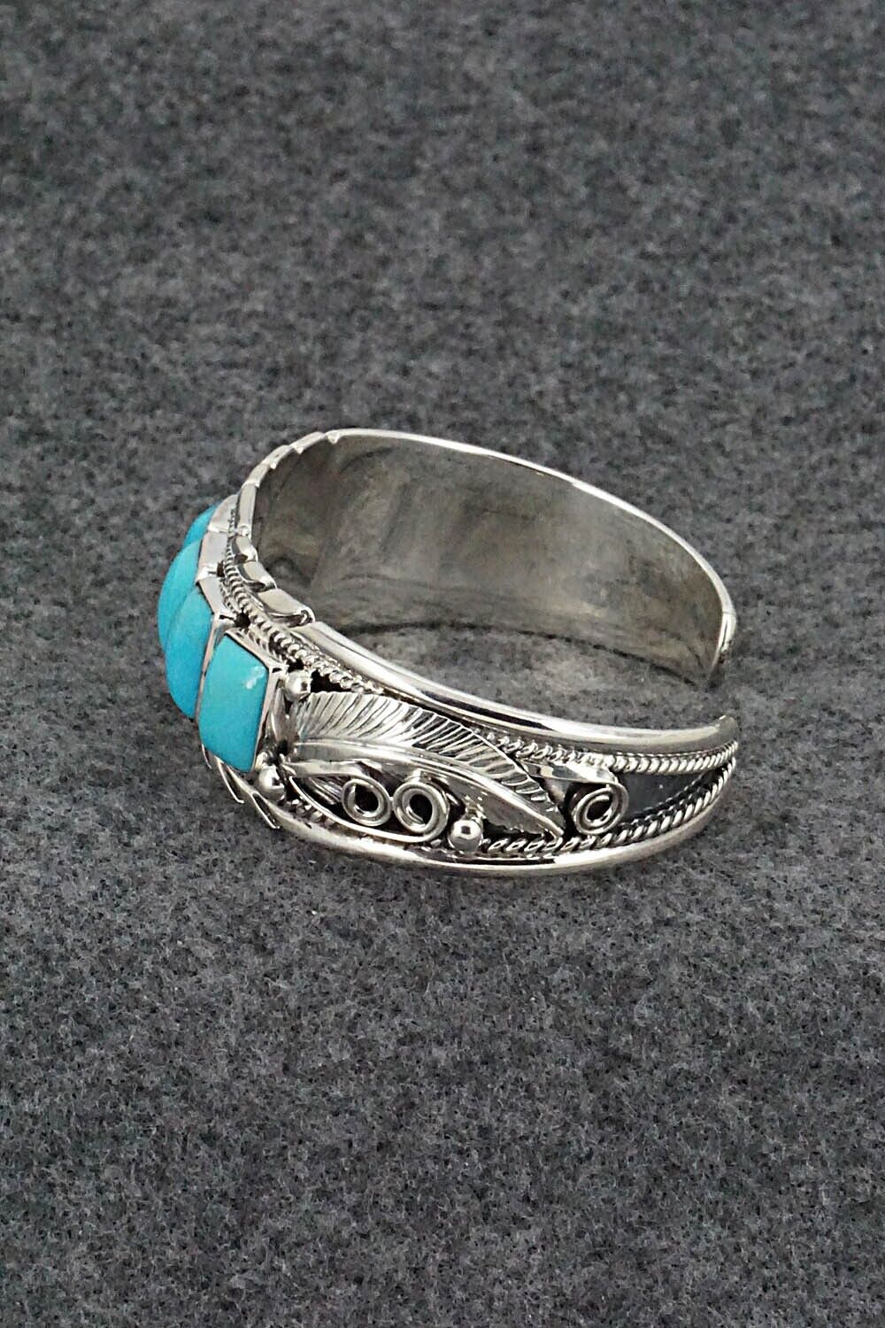 Turquoise & Sterling Silver Bracelet - Davey Morgan